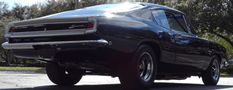 alt="Back side rear view of 1968 Plymouth Barracuda"
