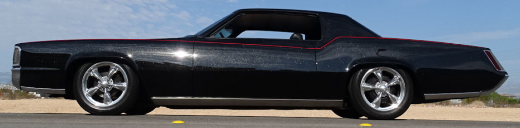 alt="Full side view of Cadillac Eldorado'