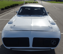 alt="front view of 1970 Plymouth Superbird"