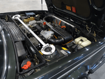 alt="Engine of a 1984 BMW 635SCi"