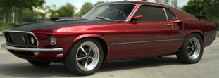 alt="Ford Mustang Mach 1 side view"